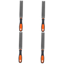 4 pieces file tool apartment grit rasp coarse multipurpose shaving for tool remover woodworking carpentry sanding removal drywall metal filler steel