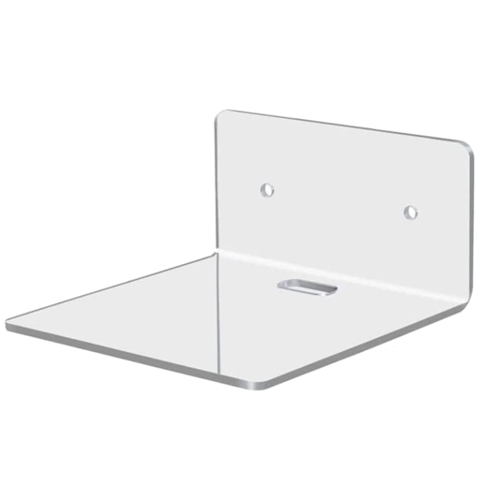 Transparent Wall Mount Shelves Floating Storage Organizer Holder 7732000302190