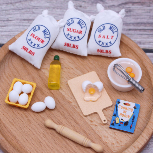 1 Set Backzubehör Für Puppenhaus 2