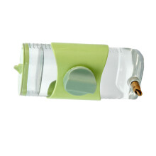 Plastic Parrot Pin Type Water Bottle Dispenser Feeder-Green