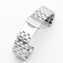 Uhrengurt 18mm 20 mm 22 mm 24 mm 26mm 26 mm Schnellfreisetz 20mm Silver  

Watch strap 18mm 20 mm 22 mm 24 mm 26mm 26 mm quickrelease 20mm Silver