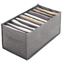 Organisateur de pantalons pliable polyvalent, boîte- 9 grilles