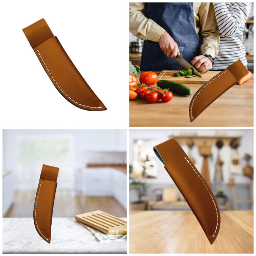 Convenient Double Layer Knife Organizers Leather Knife Covers 1