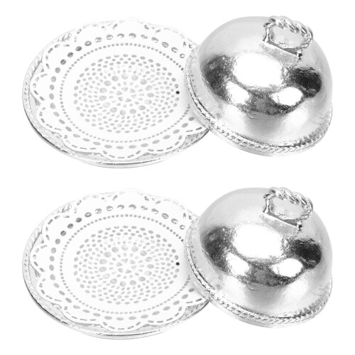 4 Sets Tabletten Szene Zubehör Spielzeughaus