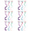 18St Kinder Haarclips Gekleurde Pruik Feest Cosplay Accessoire 8