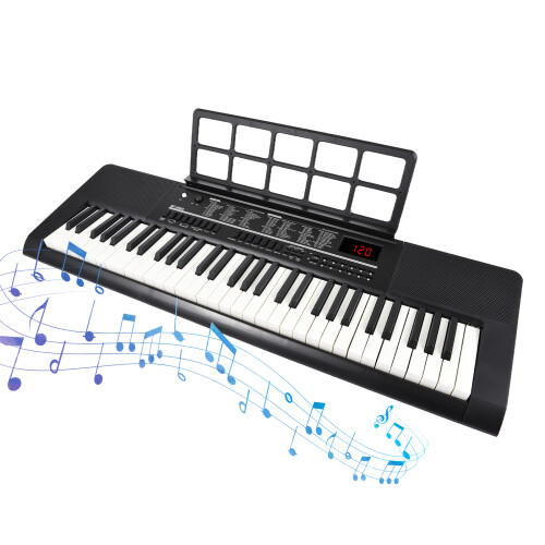 BIGFUN Elektronisches Keyboard-Piano mit 61