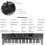 BIGFUN Elektronisches Keyboard-Piano mit 61 6
