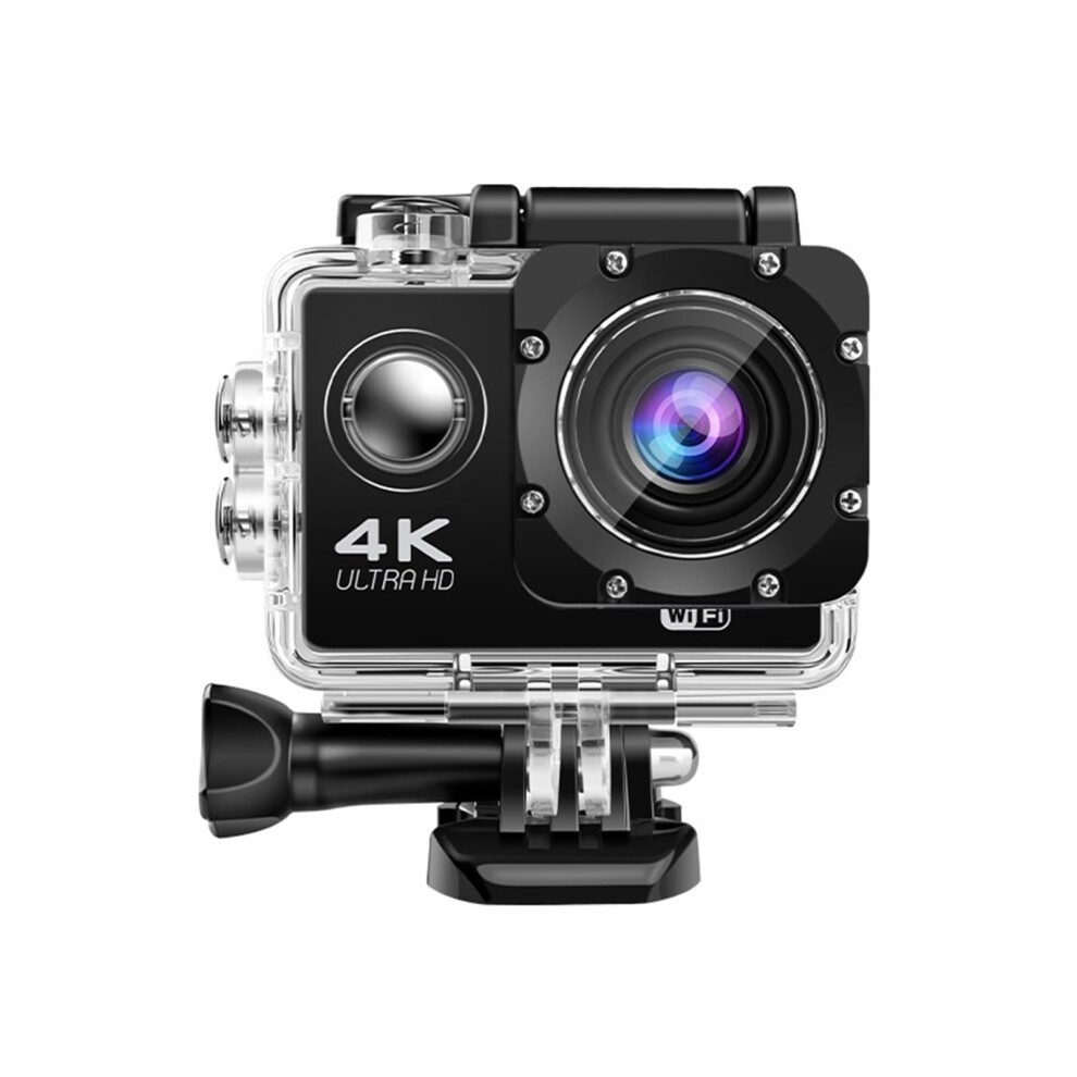 Action Camera 4K 30Fps Ultra Hd, Wifi, 2.0Inch Lcd, 140D Waterproof Helmet Video Recording, Bicycle Vlog Portable 9339159699690
