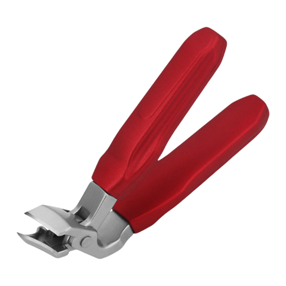 Red Nail Clippers Stainless Steel Fingernail Clippers Toenail