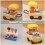 4 Sets Mini Eisschleuse Modell Dessert Van Spielzeug Deko 6