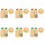 6Sets Robustes Beige Explorer Cosplay Kostümset Für Kinder Partys 6