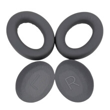 Ergonomic Foam Earphone Earpads Replacement For QC45-Dark gray