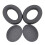 Ergonomic Foam Earphone Earpads Replacement For QC45-Dark gray 1