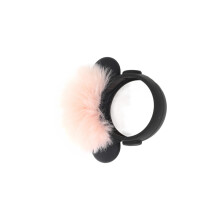 Microphone Lapel Windscreen Mic Windscreen Furry-p ink