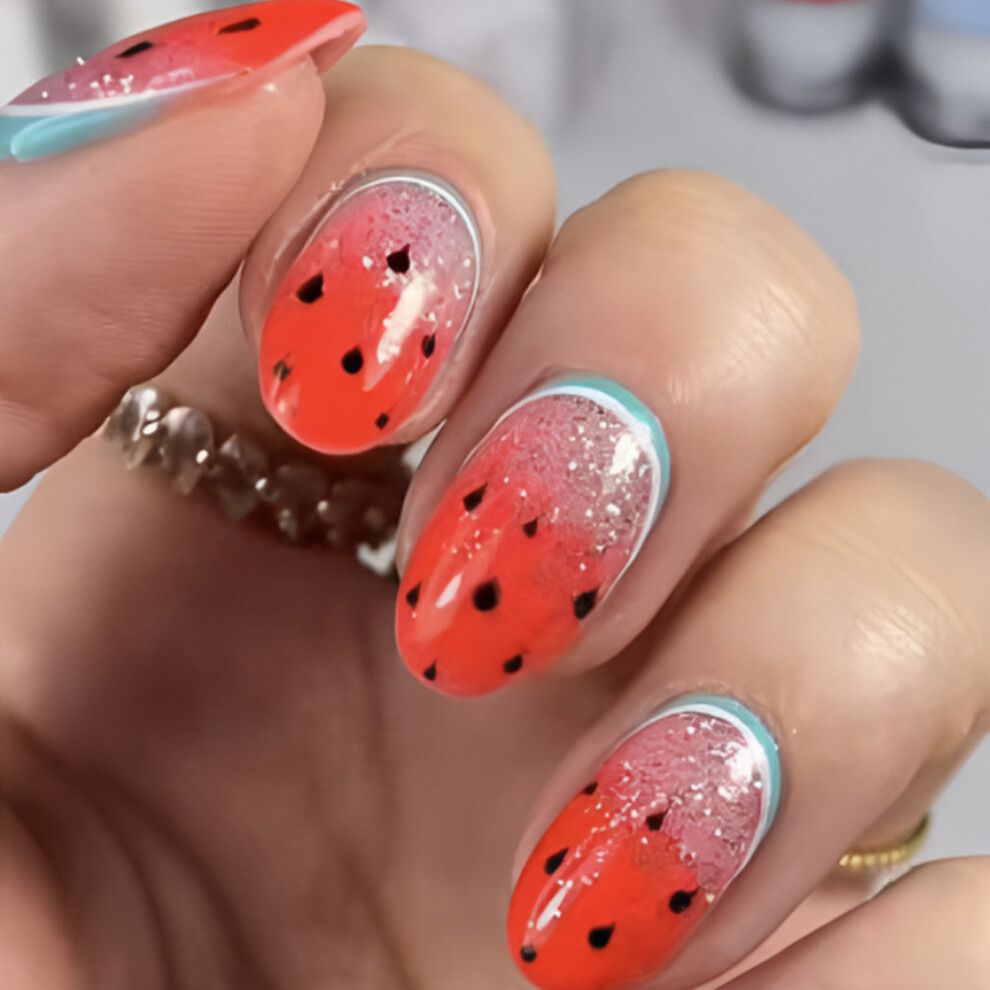 Acrylic False Nail,Artificial Nail Glues on Nail Press on Nail
