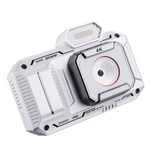 Compactly Digital Camera 4K Video Recording AntiBlur-White