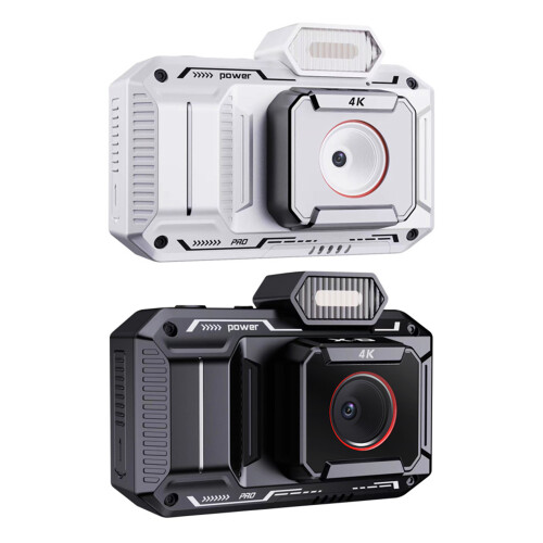 Compactly Digital Camera 4K Video Recording AntiBlur-White 1