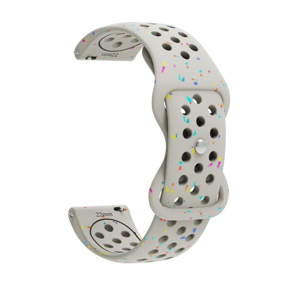 Silicone Band For Watch 18Mm/20Mm/22Mm-Starlight 22Mm 7709000216352