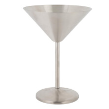 Stainless Steel Cocktail Glass Unbreakable Insulated For Cold 200ml Capacity SUS304 Dishwasher Safe Outdoor Activities
