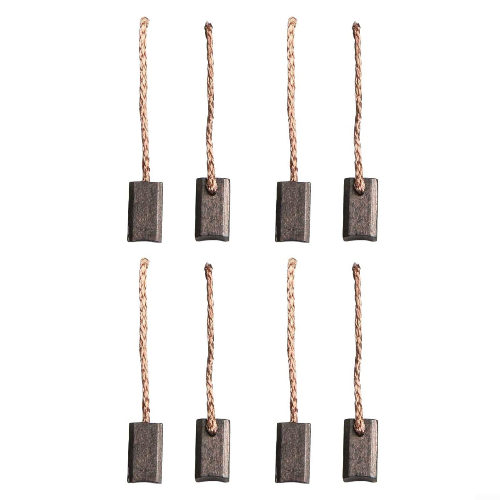 8Part Carbon Brush Replacement Set For Various Motors Improves The Function And Performance Of The Electric Brake 9001264161453