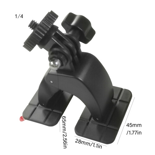 Adjustable Adhesive Dashboard Mount For Dashcam DSLR Camera 2