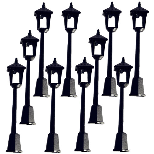 50 Mini Straßenlaternen Modelle Dekorative Lichter