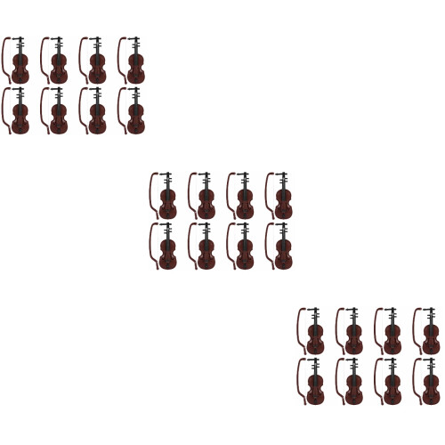 24 Sets Mini Weihnachtsmodell Desktop Instrument 2
