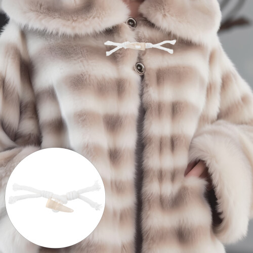 Ein Paar Toggle Knöpfe Für Mantel Jacke Pullover 1