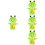 4 Stuks Handpop Dierenpop Decoratief Speelgoed 8
