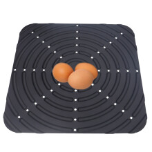 Convenient Nesting Pad for Chicken Coops Indoor/Outdoor-Black