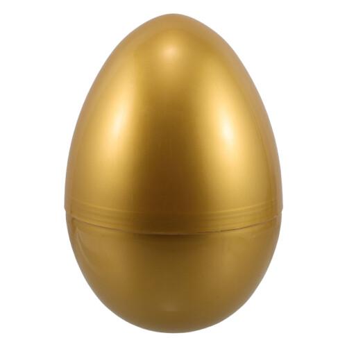 Fillable Plastic Easter Egg: 10,22X7,07" Vullbare Paasei