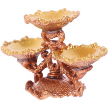 3Stk Dollhouse Zubehör Mini Obstteller Fruchtplatte Modell Deko