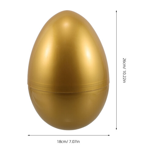Fillable Plastic Easter Egg: 10,22X7,07" Vullbare Paasei 1