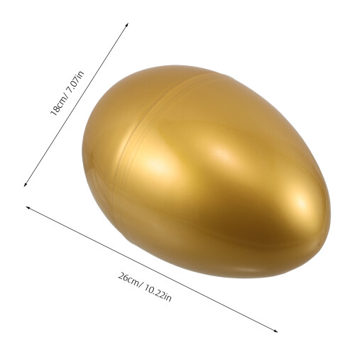 Fillable Plastic Easter Egg: 10,22X7,07" Vullbare Paasei 2