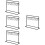 4 Sets Mini Kleiderbügel Für Puppenkleidung Gestell Bügel 7