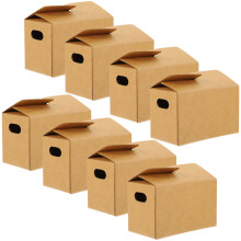 50 Miniaturbox Aus Dekorationspapier Für Mini Hausdekoration