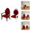 2 Stuks Mini Modellen Decoratieve Mini Meubels 4