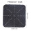 Convenient Nesting Pad for Chicken Coops Indoor/Outdoor-Black 2