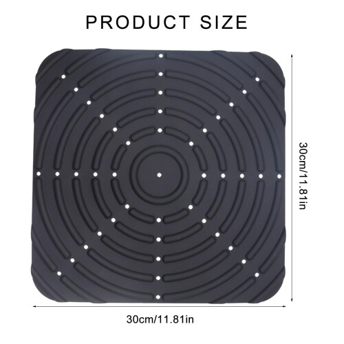 Convenient Nesting Pad for Chicken Coops Indoor/Outdoor-Black 1