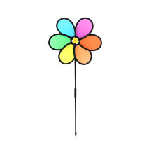 4 Kinder Bunt Blumenförmiges Flügelrad Lernspielzeug