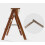Kitchen Wooden Step Stool For Adults Solid Wood Folding Stepladder Portable Fold Up Footstool Multifunction Brown A 4