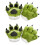 2St Groen Dier Handpalm Speelgoed Creatief Kids Accessoire 5