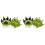 2St Groen Dier Handpalm Speelgoed Creatief Kids Accessoire 2