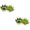 2St Groen Dier Handpalm Speelgoed Creatief Kids Accessoire 6