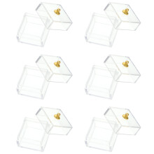 20 Süßigkeitenbox Aus Kunststoff Transparent Mini-