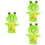 3 Stuks Handpop Dierenpop Decoratief Speelgoed 8