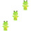 3 Stuks Handpop Dierenpop Decoratief Speelgoed 7