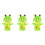 3 Stuks Handpop Dierenpop Decoratief Speelgoed 6