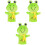 3 Stuks Handpop Dierenpop Decoratief Speelgoed 5
