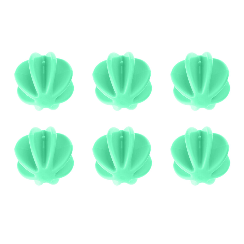 6Pcs Multicolored Shaker Balls Mixing Balls For Easily-Green
